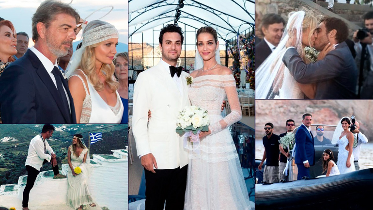 Τα διάσημα ζευγάρια της showbiz που παντρεύτηκαν σε ελληνικά νησιά!