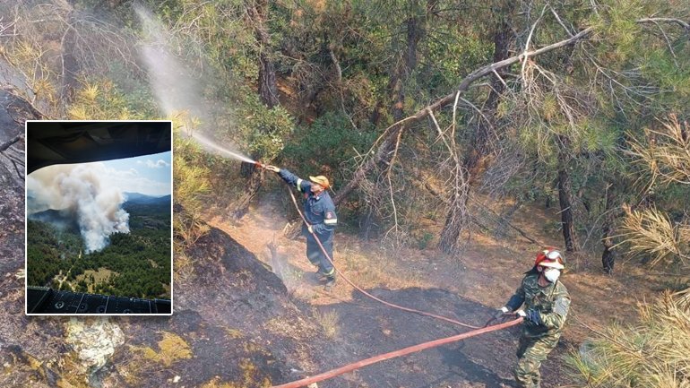 Νύχτα αγωνίας με την πυρκαγιά στον Έβρο