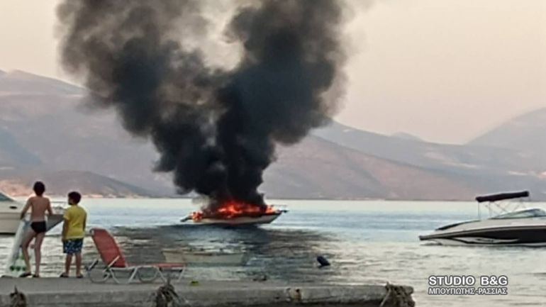 Έκρηξη σε σκάφος στο Τολό Αργολίδας – Δύο γυναίκες τραυματίες