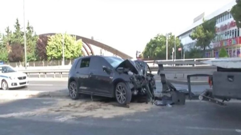 Tροχαίο με τρεις τραυματίες στη λεωφόρο Κηφισίας