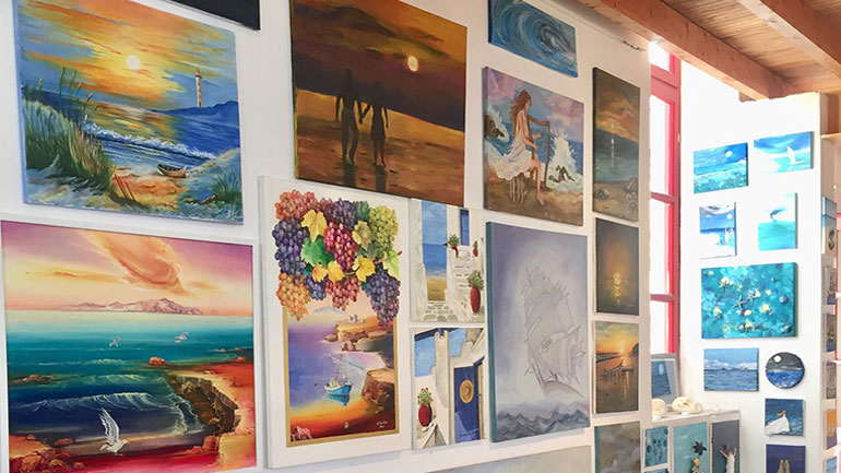 «Τέχνη του ανέμου και της θάλασσας»: Εικαστική έκθεση της ART WAY στη Νάουσα της Πάρου