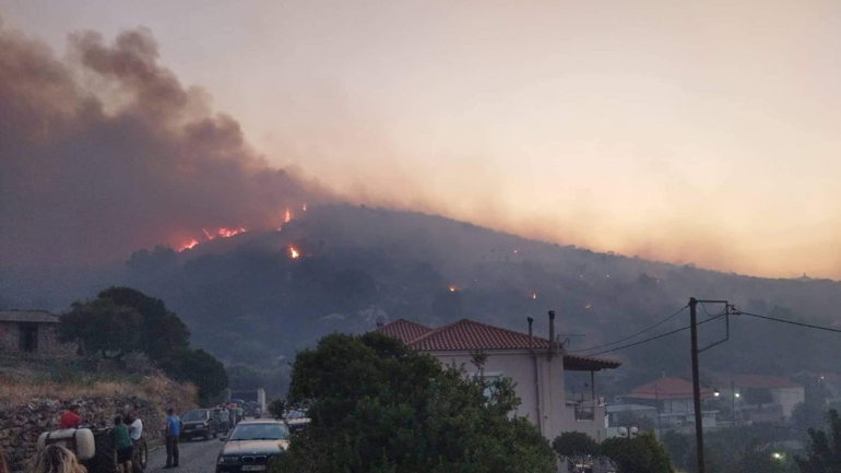 Μεσσηνία: Συνεχίζεται η μάχη για τον έλεγχο της πυρκαγιάς – Συνδράμουν τα εναέρια μέσα