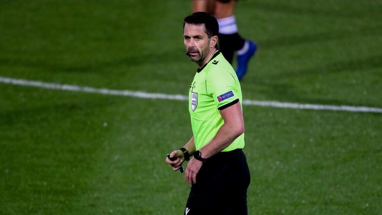 Ο Στεφάνσκι διαιτητής στη ρεβάνς του Ολυμπιακού με τη Μακάμπι Χάιφα