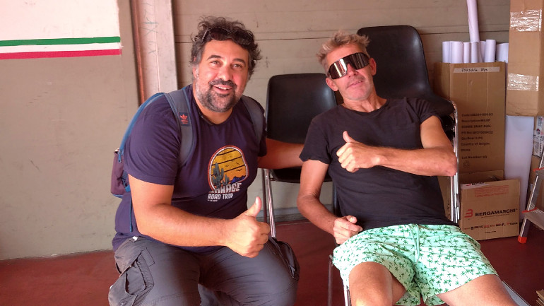 Πάντα χαλαρός ο Troy Bayliss!