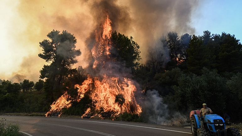 Ενεργοποιήθηκε η Υπηρεσία Copernicus για τη χαρτογράφηση της περιοχής των Κρεστένων Ηλείας