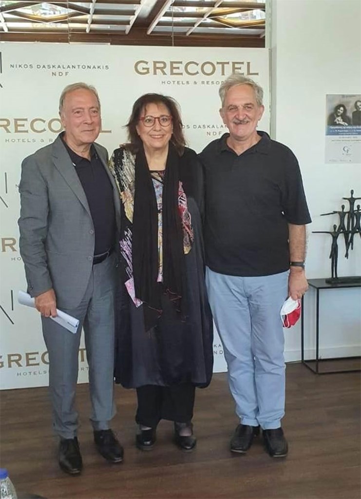 Νίκος Σταμπολίδης, Μαρία Φαραντούρη, Δημήτρης Καταλειφός 