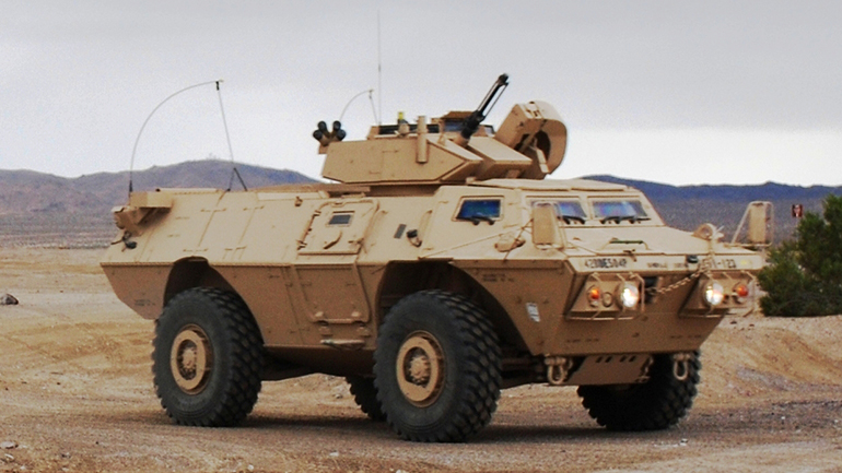 Ο Στρατός παρέλαβε άλλα 90 τεθωρακισμένα τροχοφόρα οχήματα Αναγνώρισης Μ1117