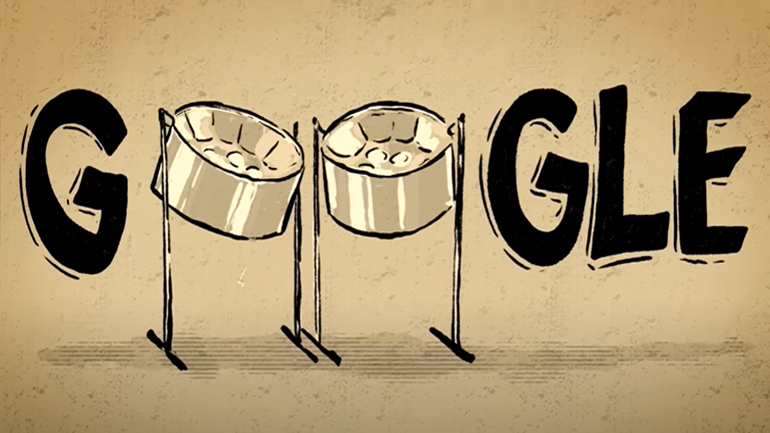 Google: Αφιερωμένο στο εθνικό μουσικό όργανο του Τρινιντάντ το σημερινό doodle