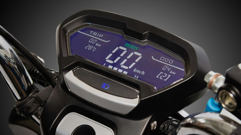 Μεγάλη LCD οθόνη πληροφοριών.