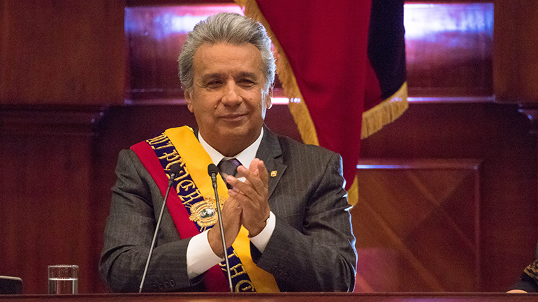 Ισημερινός: Έρευνα για υπόθεση στην οποία εμπλέκεται ο πρώην πρόεδρος Λενίν Μορένο