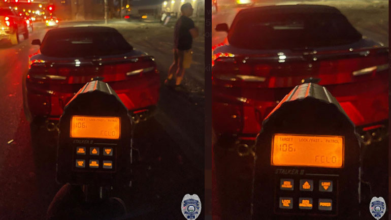 Κατάφερε να δεχθεί κλήση για υπερβολική ταχύτητα δύο φορές μέσα σε δύο λεπτά