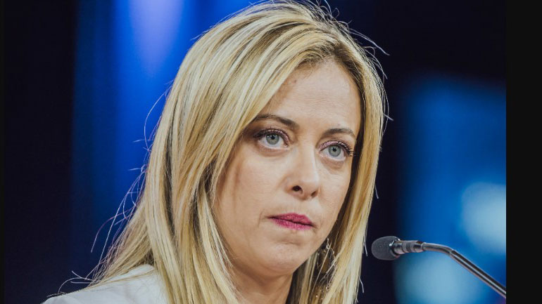 Tζ. Μελόνι: «Θα είμαστε εγγυητές της στήριξης στον ηρωικό αγώνα του ουκρανικού λαού»