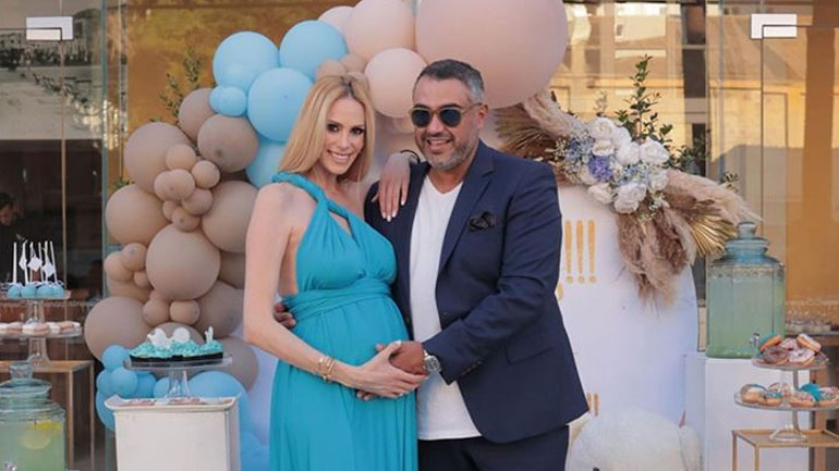 Στέλλα Δημητρίου: Το baby shower λίγο πριν τον ερχομό των δίδυμων αγοριών της!