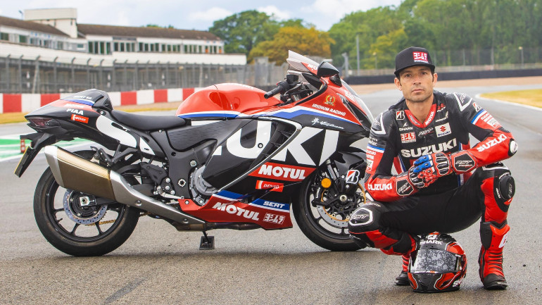 Η ζηλευτή Suzuki Hayabusa του Sylvain Guintoli