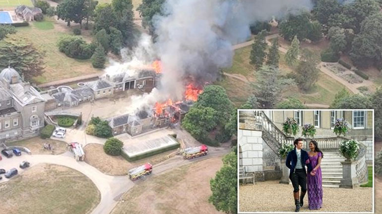 Bridgerton: Τυλίχτηκε στις φλόγες τμήμα από την ιστορική έπαυλη όπου γυρίστηκε η σειρά