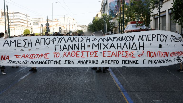 Σταματάει την απεργία πείνας ο Γ. Μιχαηλίδης