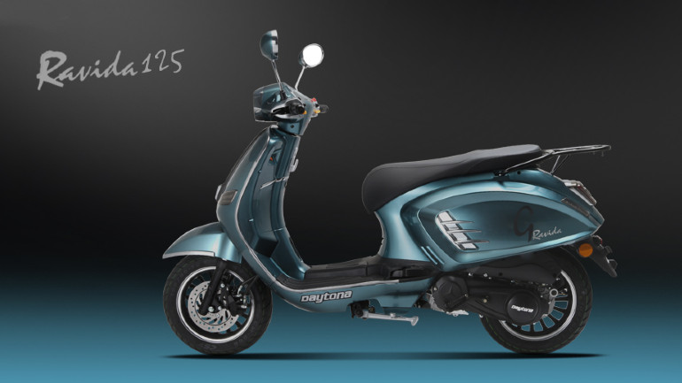 Κλασικό και με προσωπικότητα το νέο Daytona Ravida 125