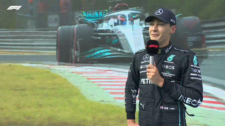 O εκπληκτικός G. Russell είναι ο Pole Man στο Hungaroring