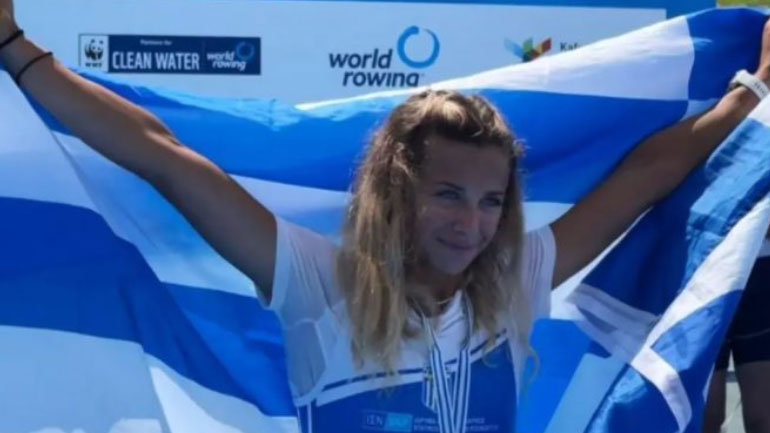 Κωπηλασία: «Χρυσή» στο Παγκόσμιο U23 του Βαρέζε η Ευαγγελία Αναστασιάδου!