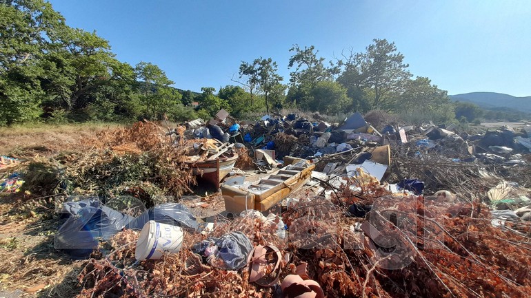 Καταγγελία για παράνομη χωματερή στην Αγιά Λάρισας