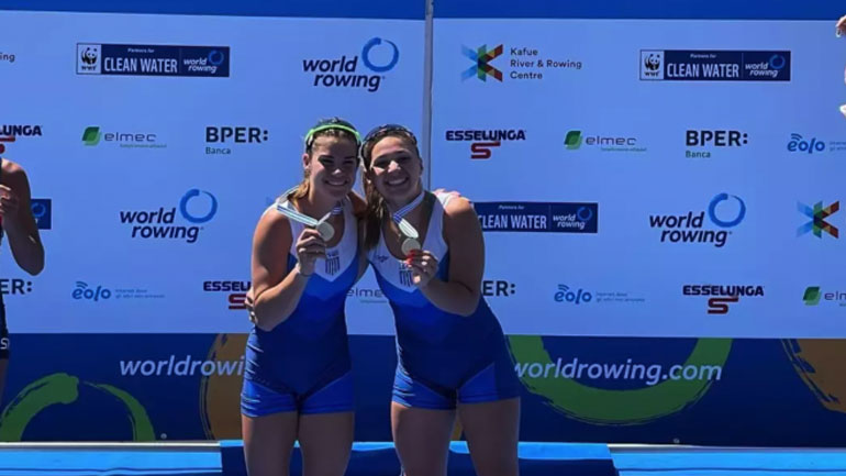 Κωπηλασία: «Αυλαία» με τέσσερα μετάλλια για τα ελληνικά κουπιά στο Παγκόσμιο εφήβων/νεανίδων