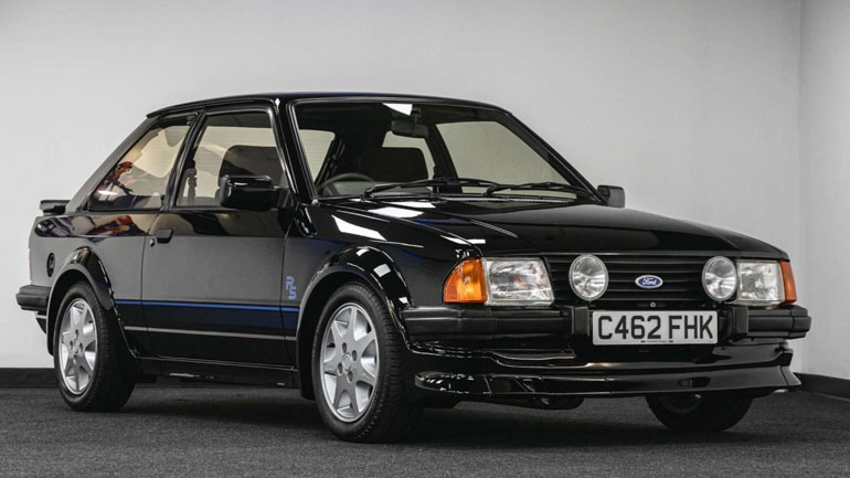 Ford Escort RS Turbo S1: Το αυτοκίνητο της πριγκίπισσας Νταϊάνα σε δημοπρασία 