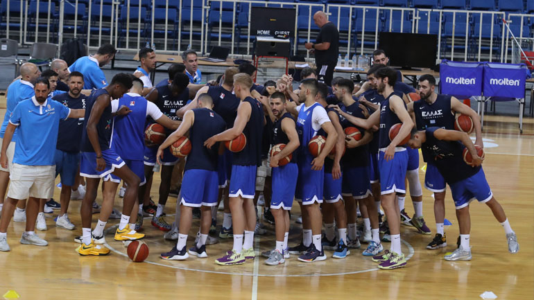 Άρχισε την προετοιμασία της για το Eurobasket η Εθνική ανδρών