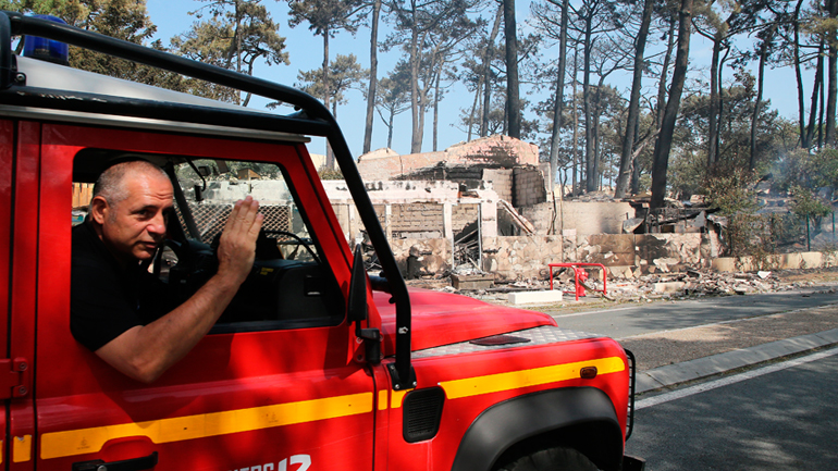 Νέες πυρκαγιές στη νοτιοανατολική Γαλλία