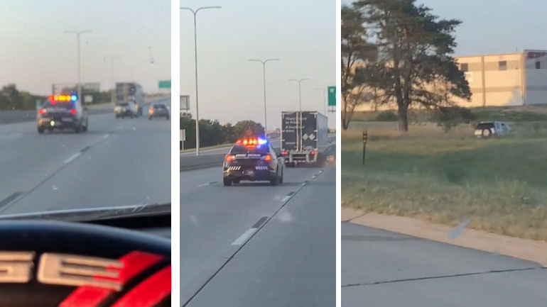 Ήταν τόσο κακός οδηγός που έληξε την καταδίωξη με την αστυνομία από μόνος του