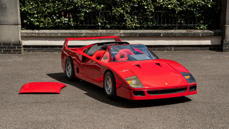 Μία replica της Ferrari F40 φτιαγμένη για παιδιά που τη ζηλεύουν όλοι οι ενήλικες
