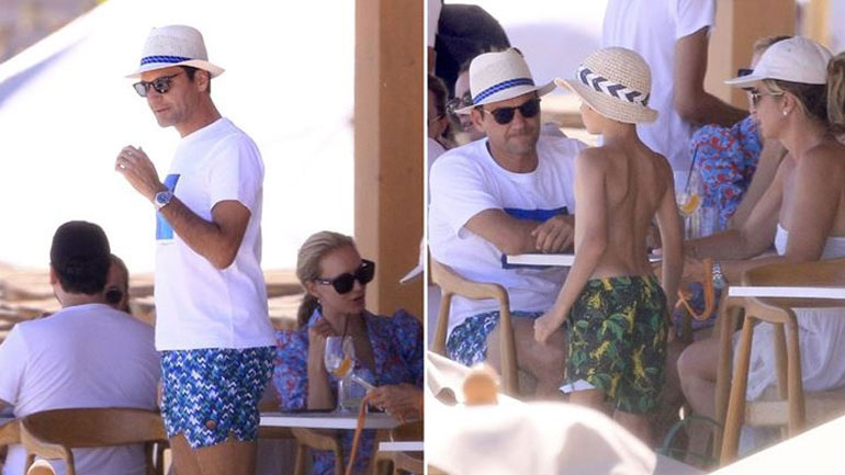 Roger Federer: Ξέγνοιαστες διακοπές στην Πάρο με την οικογένειά του