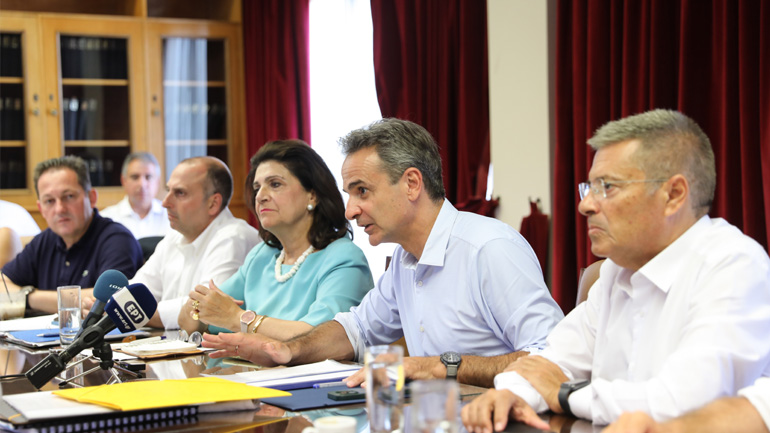 Μητσοτάκης για πληθωρισμό: Θα εξαντλήσουμε τα δημοσιονομικά περιθώρια