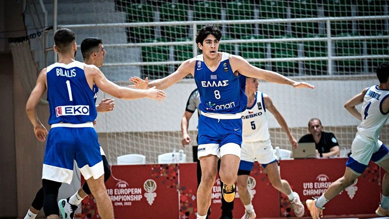 Ευρωπαϊκό Πρωτάθλημα Εφήβων: Ήττα από την Ιταλία (64-55) και αποκλεισμός από τους «8» για την Εθνική μας ομάδα