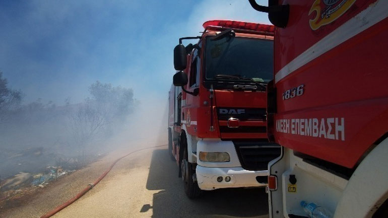 Υπό μερικό έλεγχο η πυρκαγιά στην Ηλεία – Καλύτερη η εικόνα της φωτιάς στο Μεσολόγγι