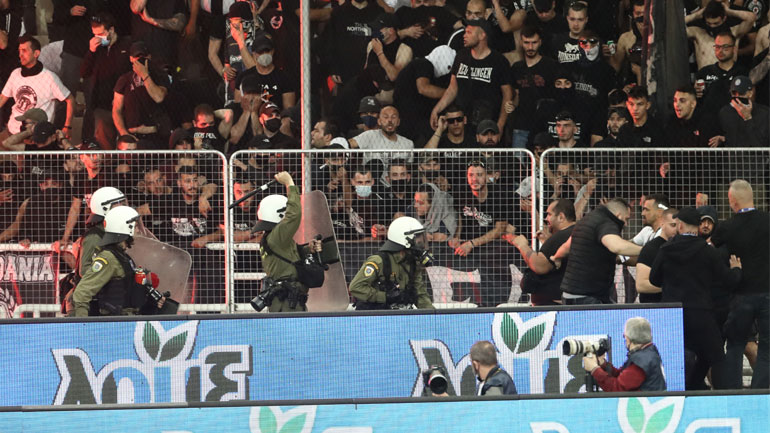 ΠΑΟΚ: «Έπεσε» η ποινή των τριών αγωνιστικών για τα επεισόδια στον τελικό Κυπέλλου