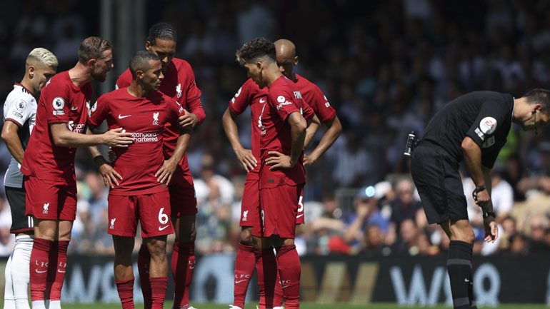 Αγγλία: Πρεμιέρα με απώλειες για τη Λίβερπουλ, 2-2 με τη Φούλαμ στο «Κρέιβεν Κότατζ»