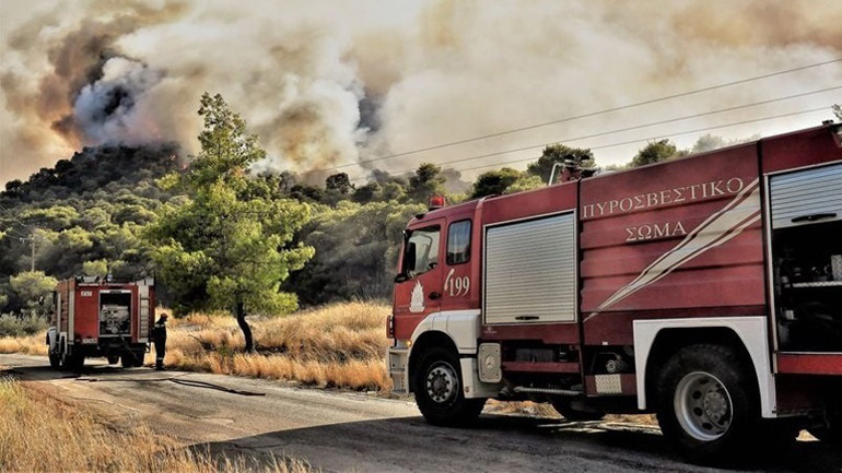 Πολύ υψηλός κίνδυνος πυρκαγιάς προβλέπεται την Κυριακή