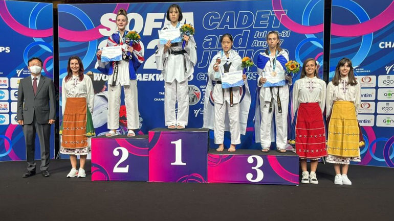 Παγκόσμιο Πρωτάθλημα Ταεκβοντό εφήβων/νεανίδων: Χάλκινο μετάλλιο η Κριατσιώτη στα 59κ.