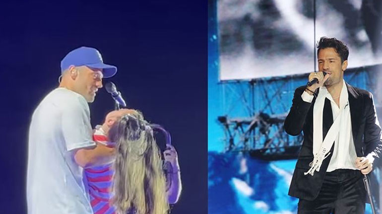 Συγκινεί ο Κωνσταντίνος Αργυρός: Η στιγμή που τραγουδάει έχοντας στην αγκαλιά του ένα κορίτσι με μυϊκή ατροφία