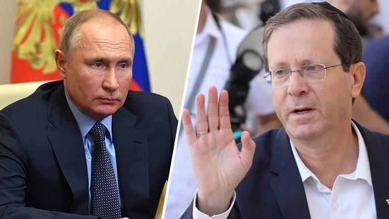 Συνομιλία Πούτιν – Χέρτσογκ για την προσπάθεια της Ρωσίας να απαγορεύει τη δραστηριότητα του «Εβραϊκού Πρακτορείου»