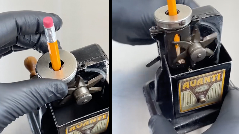 Ξύστρα μολυβιών του 1920