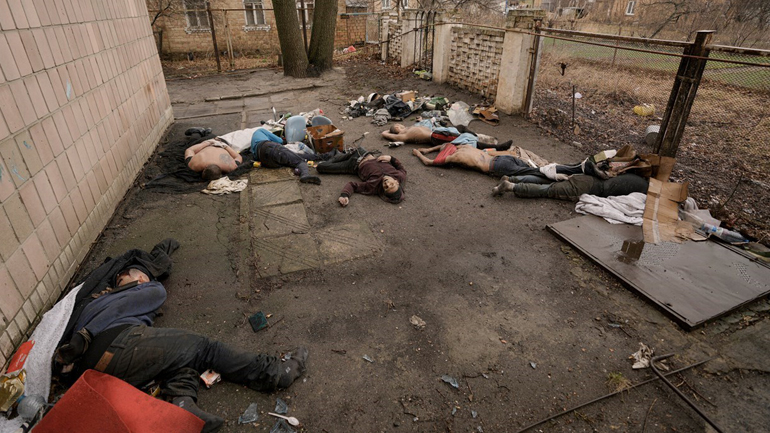 Στην πόλη Μπούτσα κατά τη διάρκεια της ρωσικής κατοχής σκοτώθηκαν 458 άνθρωποι