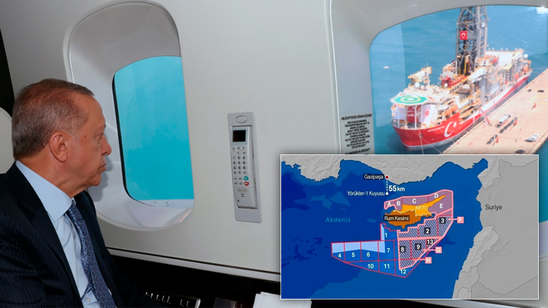 Στην Ανατολική Μεσόγειο το γεωτρύπανο «Αμπντουλχαμίντ Χαν»