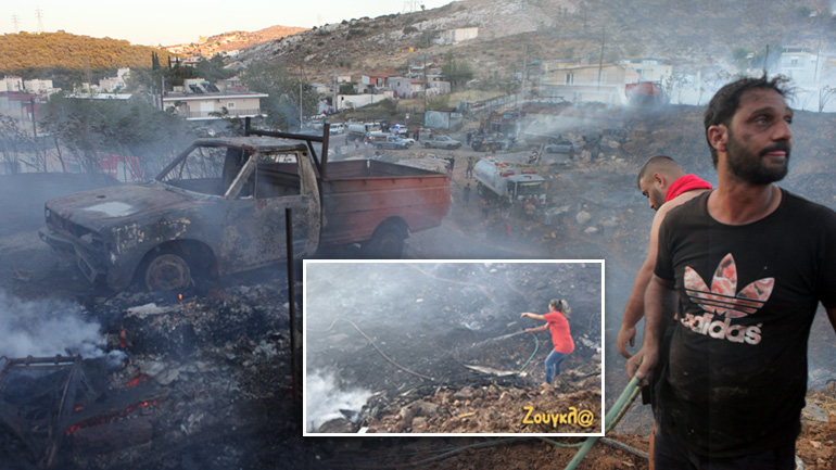 Μεγάλη φωτιά στον Κορυδαλλό