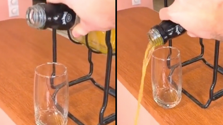 Μια πολύ πρακτική θήκη για μπουκάλια