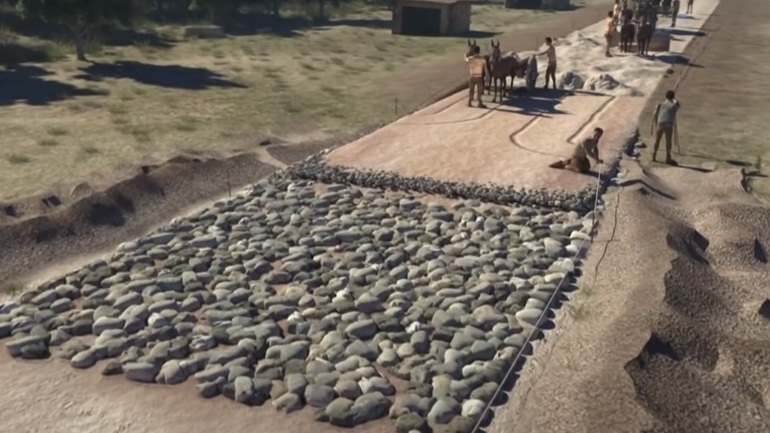 Πώς κατασκευάζονταν οι δρόμοι στην αρχαία Ρώμη