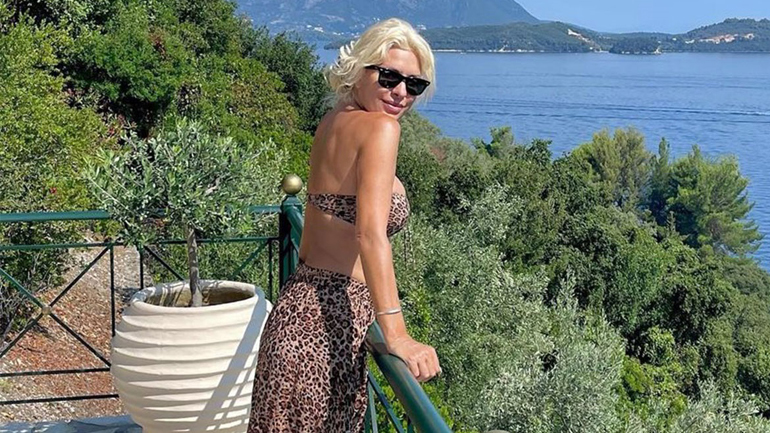 Ελένη Μενεγάκη: Η νέα φωτογραφία από τις διακοπές της στο Ιόνιο!