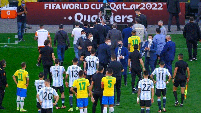 Η Βραζιλία δεν θέλει να επαναληφθεί ο αγώνας που διακόπηκε με την Αργεντινή