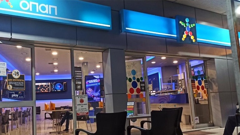 Ένοπλη ληστεία σε πρακτορείο ΟΠΑΠ στην Κόρινθο