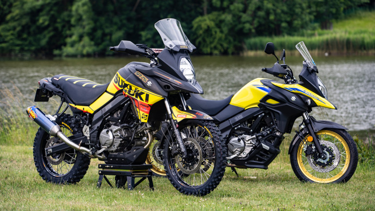 Ποιός είπε ότι το Suzuki V-Strom δεν πάει χώμα;